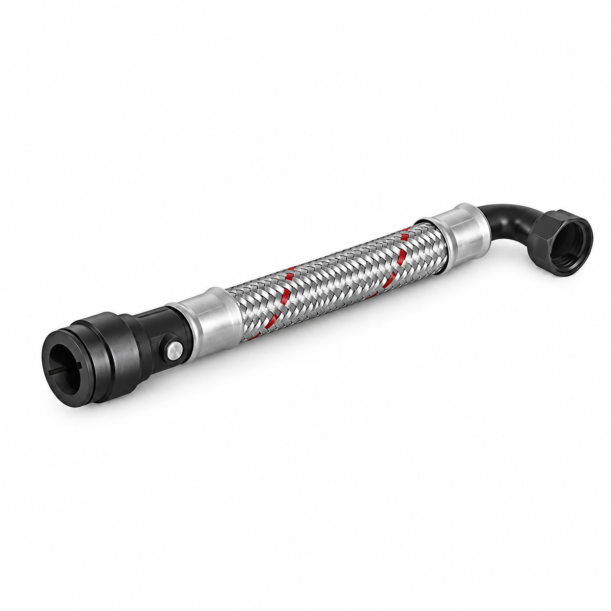 Anti-Vibration Coupler – 22mm x ¾” Angled with Isolating Valve