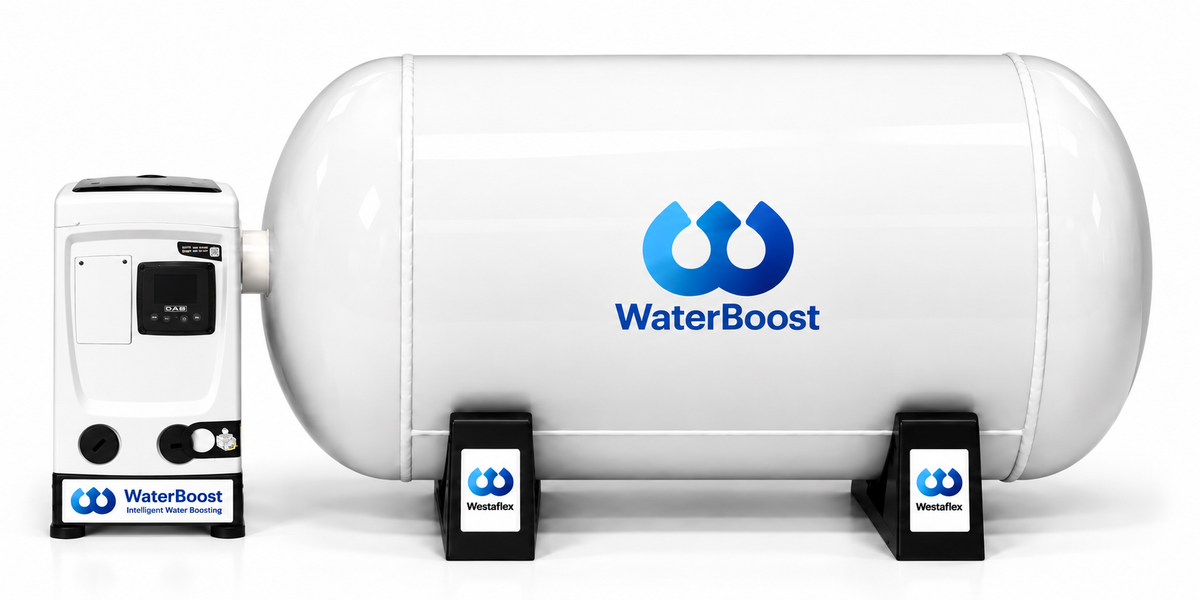 WaterBoost ATX-200H 4.5 bar Horizontal Whole-House Mains Pressure Booster
