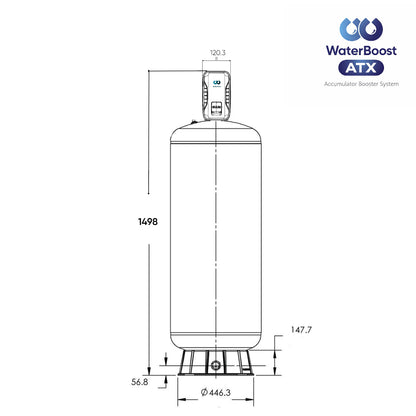 WaterBoost ATX-250 Whole House Mains Pressure Booster